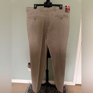 Meyer Men's Classic Beige Dress Pants Mens Otter ClassicFit Front Cuffed W46 L33